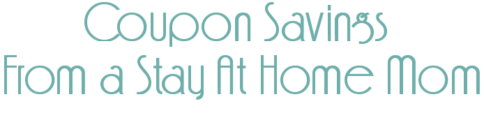Coupon Savings From a Stay At Home Mom