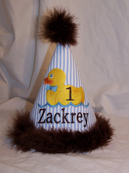 Rubber Duck Birthday Hat