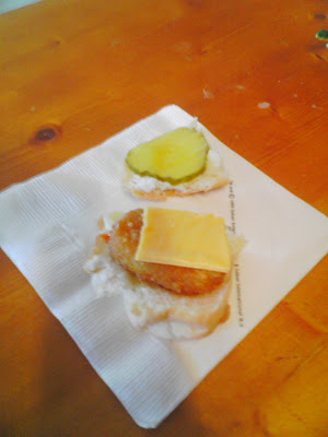 Mini Chicken Sandwich from Chicken Nuggets.