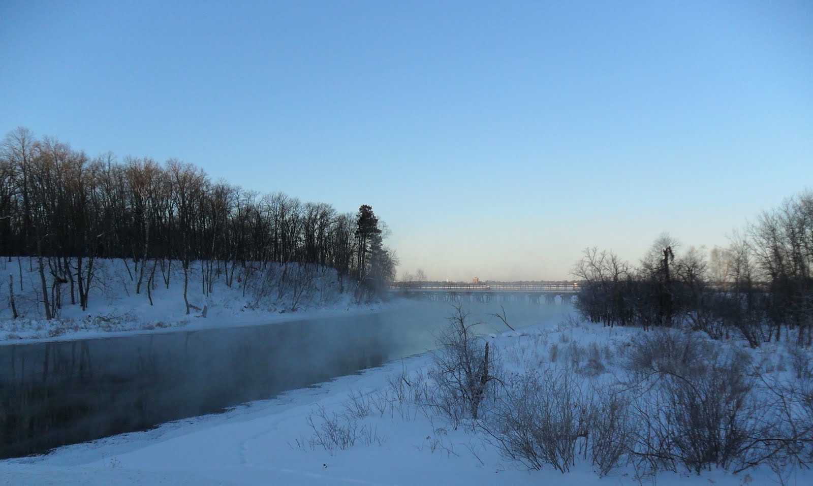 A Blog by a Berge...Matt Berge Mississippi River on a Cold Day