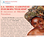 LA MODA GABONESE IN EUROPA