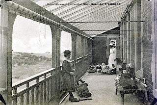 Rae Pickard, Royal Alexandra Hospital Rhyl Open air treatment