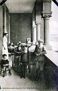 Rae Pickard, Royal Alexandra Hospital Rhyl Boys' balcony