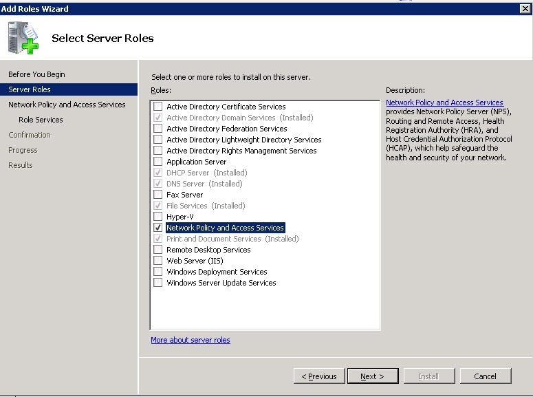 Install configure