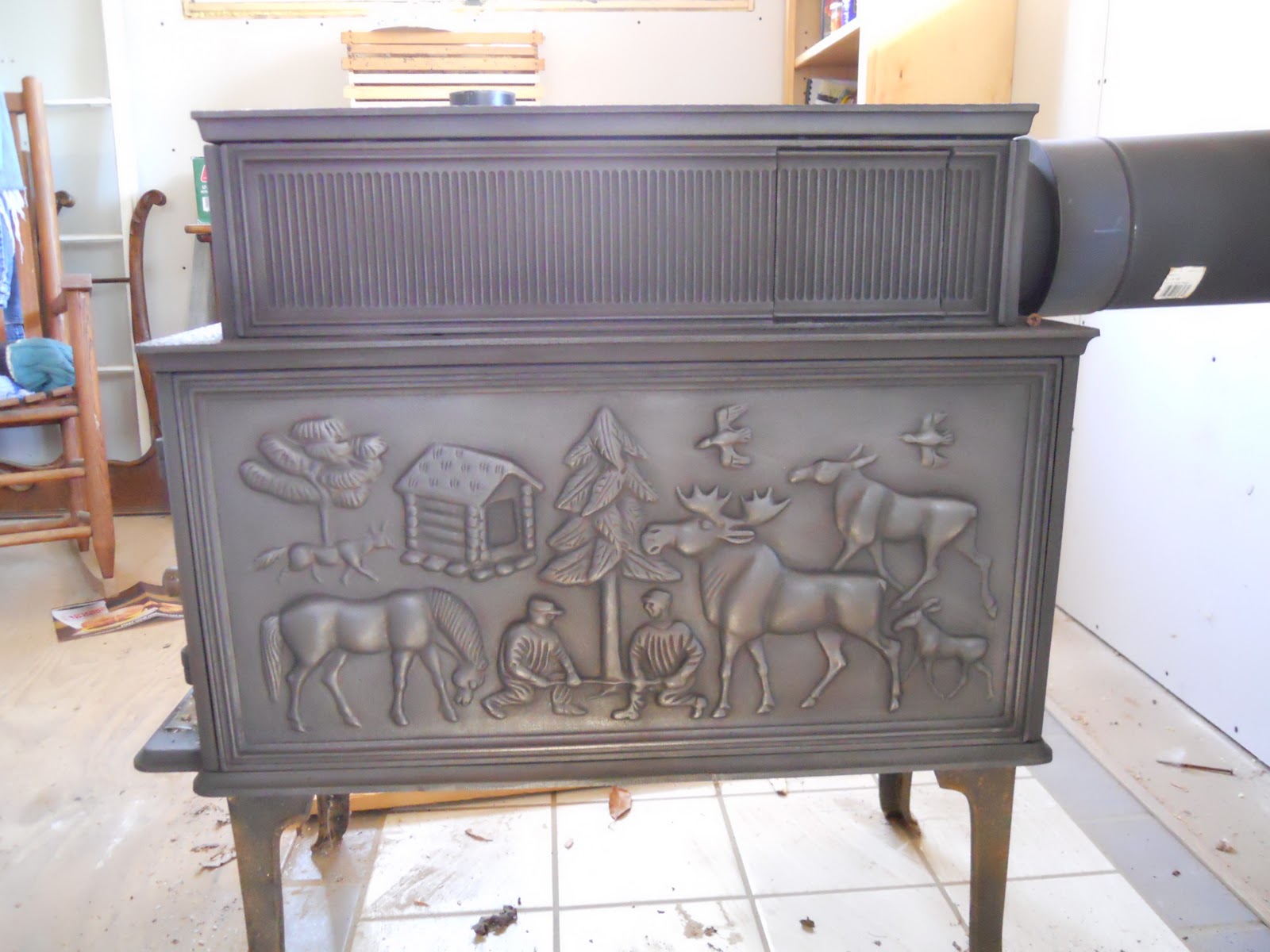 Turtle Hill Farm: Wood stove