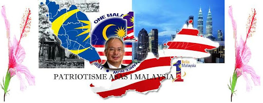 <center>Patriotisme Asas 1 Malaysia</center>