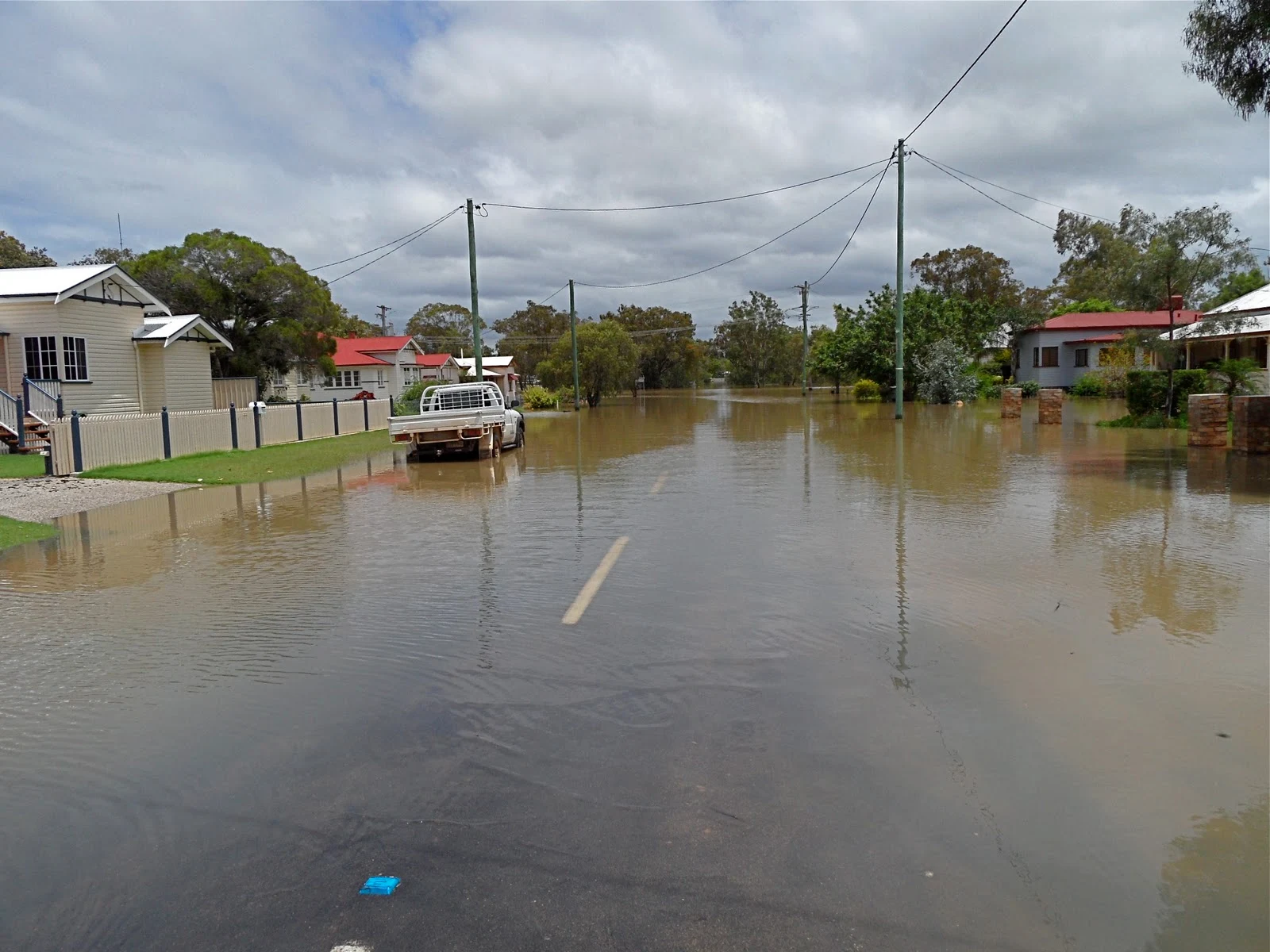 Gorgeous Evacuation Warning Issued As Flood Peak Looms For Chinchilla Abstract Art