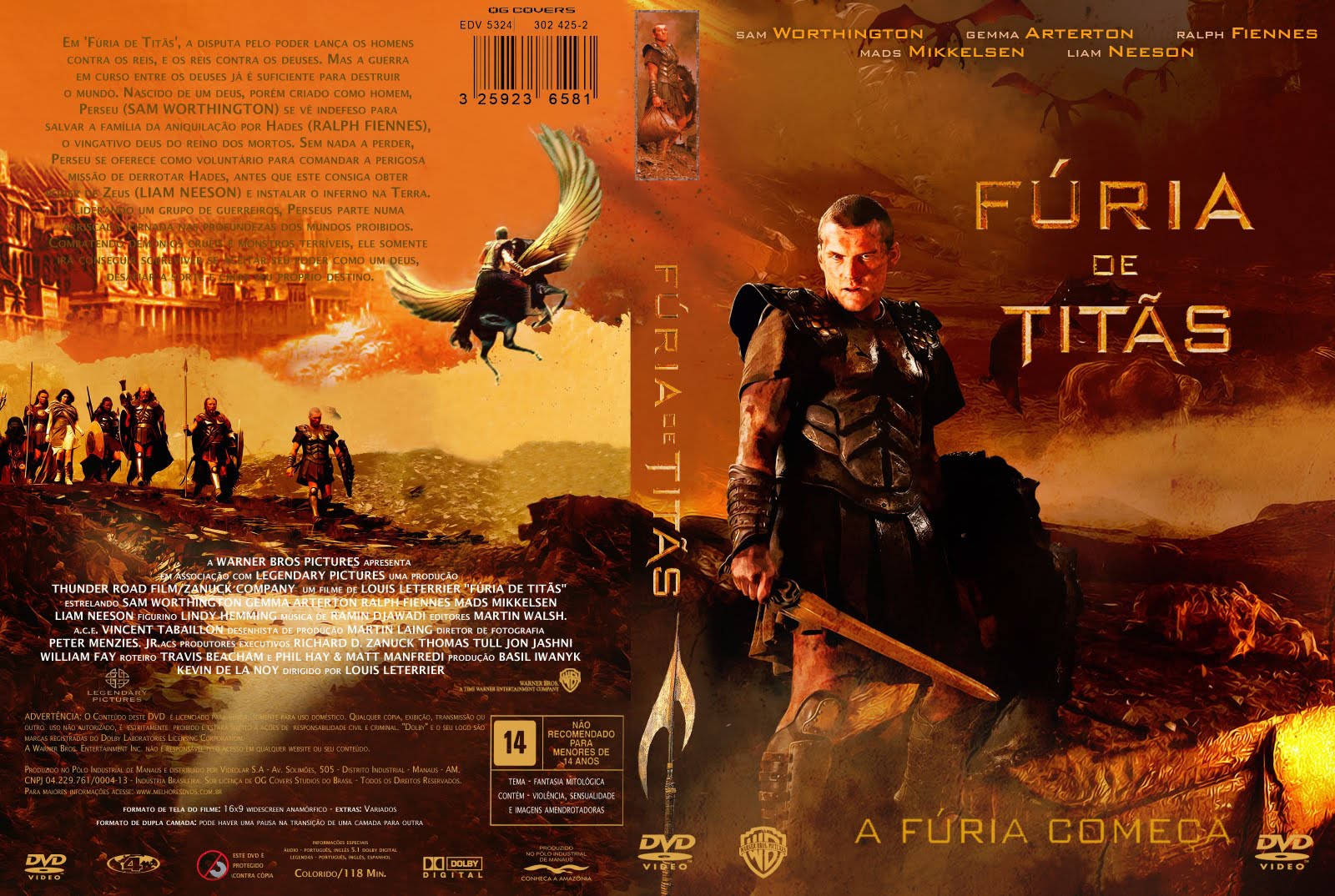 Capas Filmes Épicos: Fúria de Titãs1600 x 1074