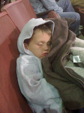 One tired little boy