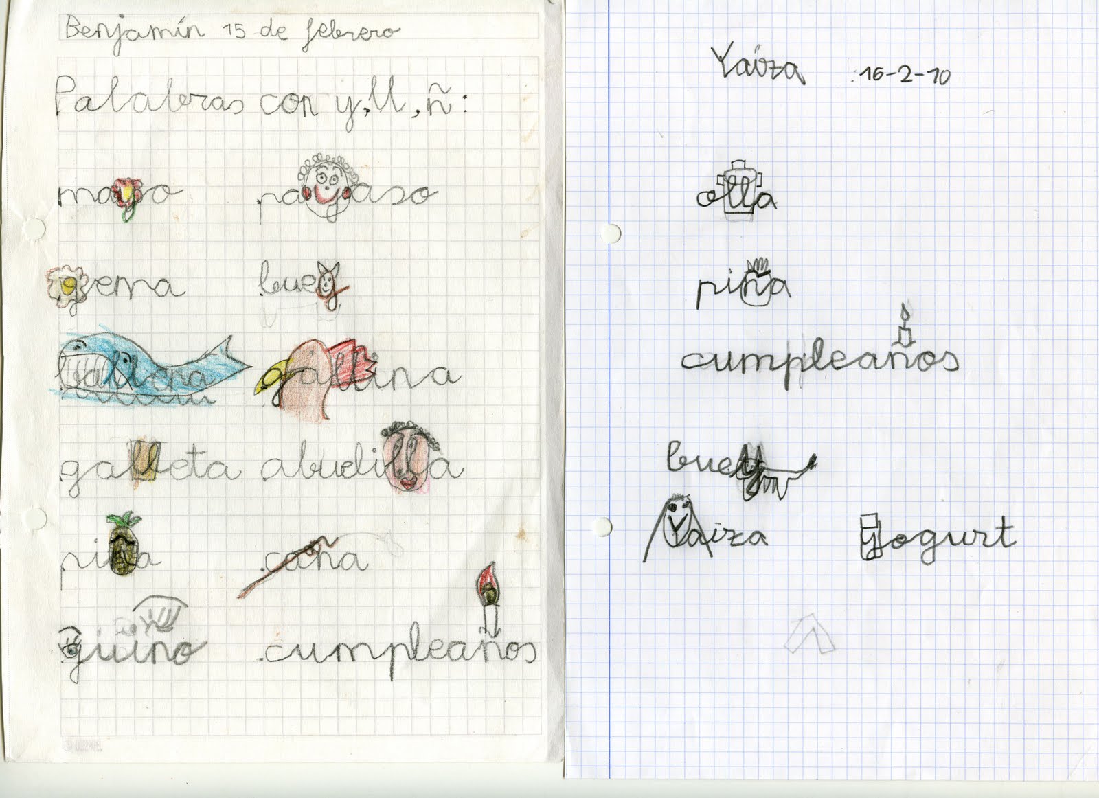¿Dónde estás Tragapalabras?: Ortografía: palabras con ll, ñ, y