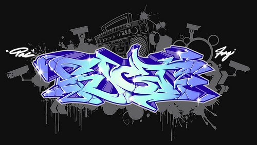 3d graffiti wallpapers. 3D Graffiti Alphabet Bubble