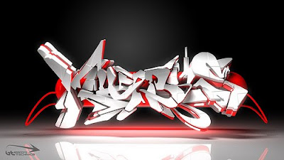 3d graffiti alphabet, graffiti alphabet, graffiti letters