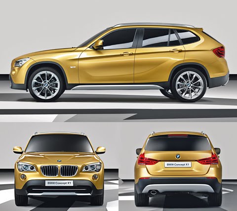 G.T: NEW BMW X1 YELLOW