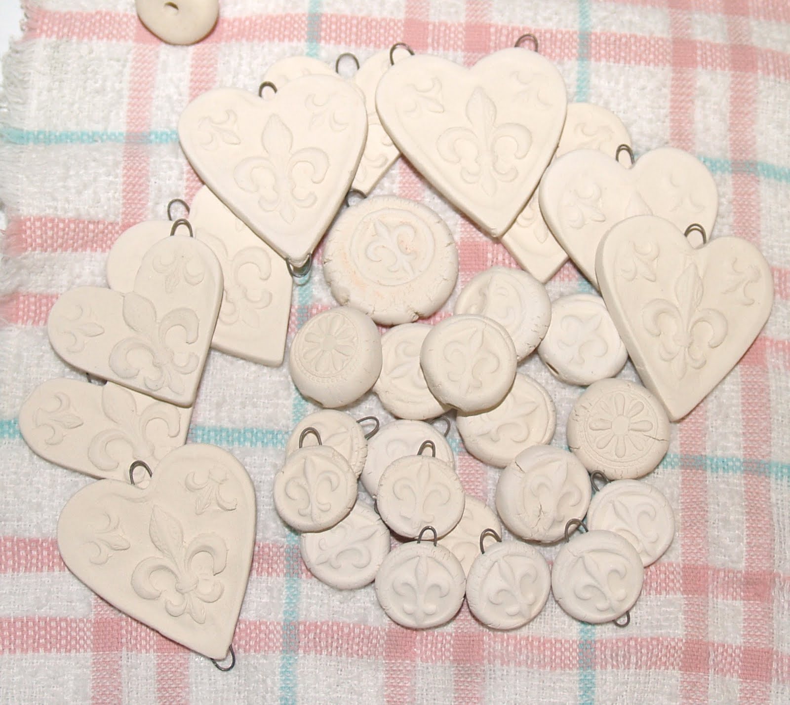 Clay Designs by glee BISQUE BEADS