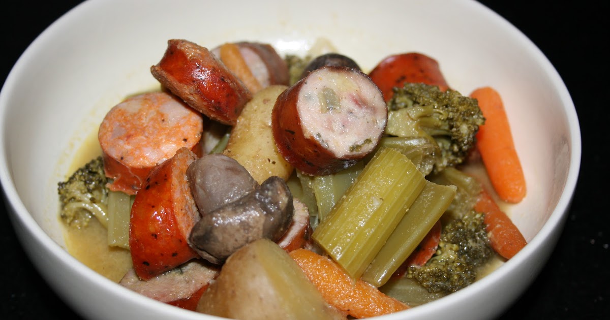 Slow Cooker Sausage and Vegetables Medley Recipe A Year of Slow Cooking