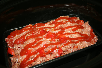 How to make moist, delicious meatloaf in your crockpot slow cooker from A Year of Slow Cooking website