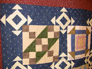 Sue's Underground Railroad Quilt, quilted by Angela Huffman