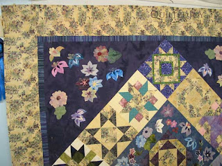 Purple Beauty on the Design Board - QuiltedJoy.com