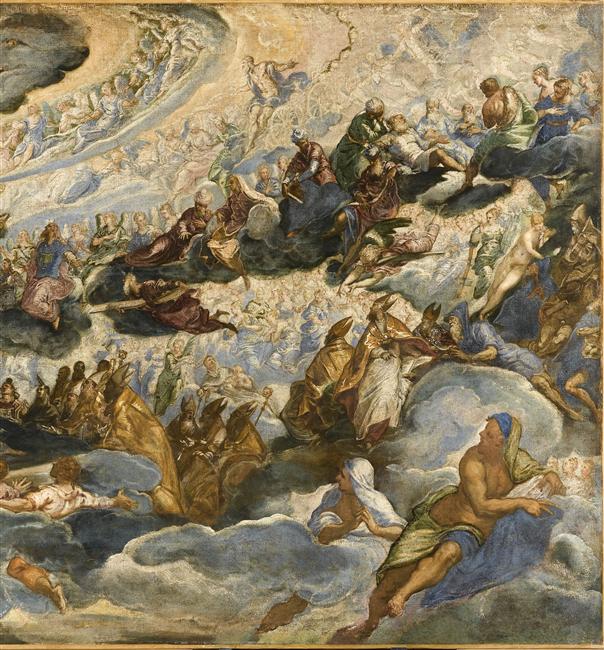 Картина рай тинторетто