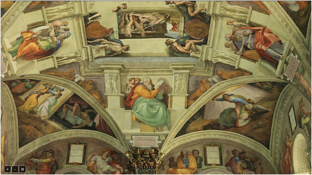 Картина микеланджело всемирный потоп