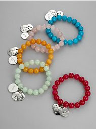 $16.00 Spiritual Beaded Bracelets (available with a cross)