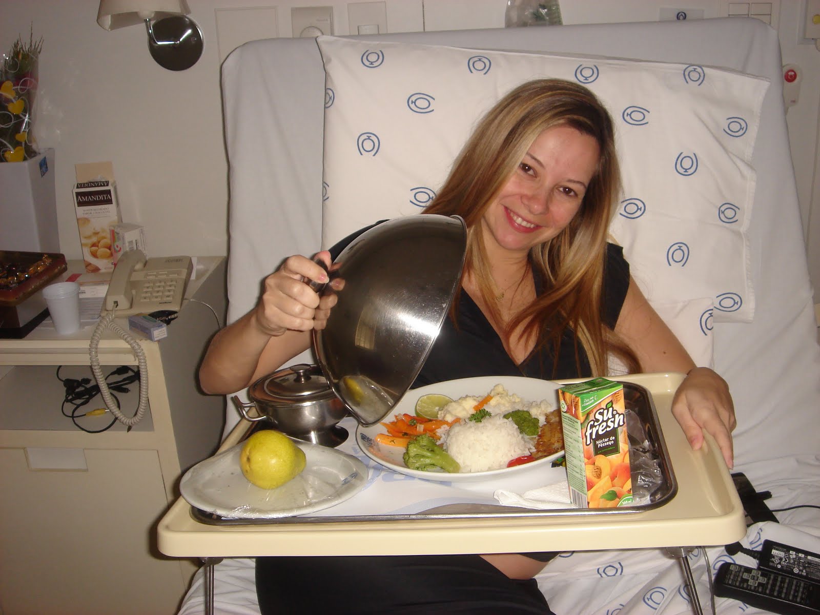 Aninha, Beto e o bebê Gabriel: Maternidade Pro Matre Paulista