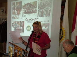 Lisa Speaks to Rotary Club of Gravenhurst