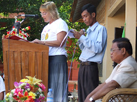 Lisa & Om Chamnap Give Speech