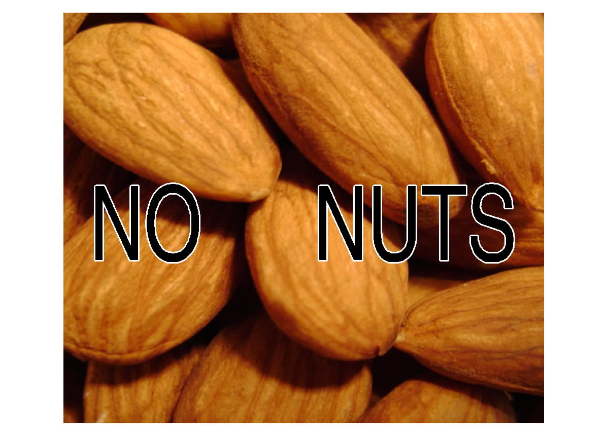 Free Posters and Signs No Nuts