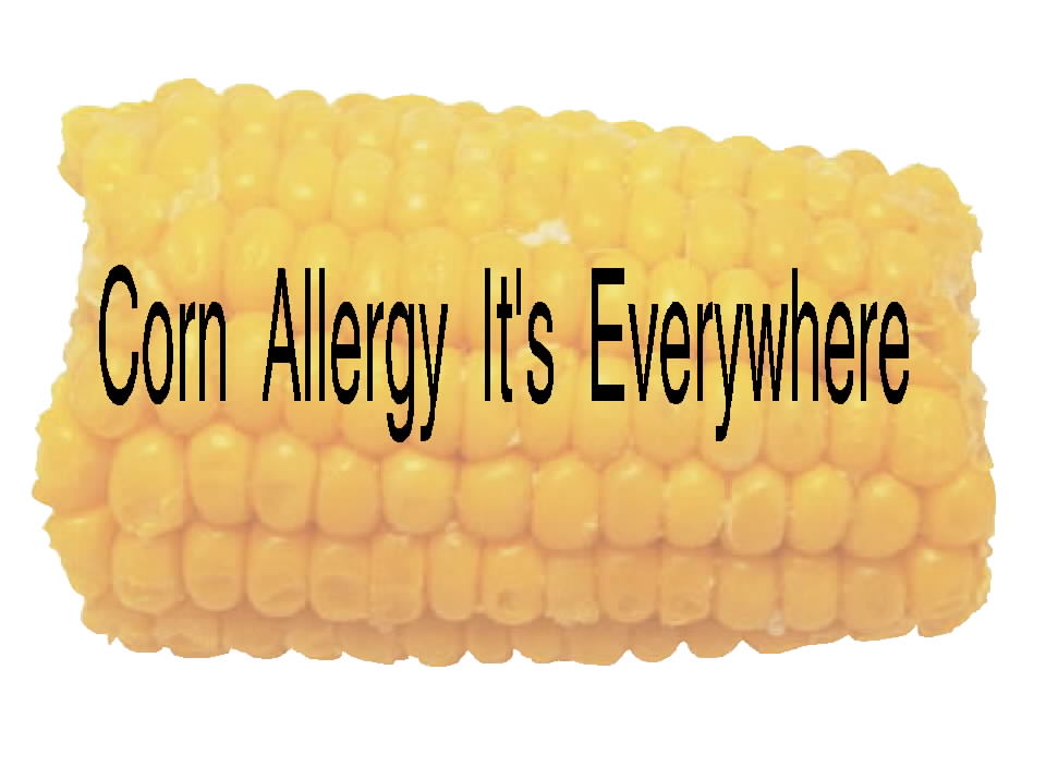 Free Posters and Signs Corn Allergy