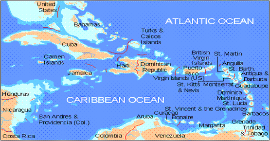 Caribbean Map Thesis Photo 