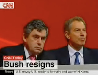 cnn accidentally airs 'bush resigns'