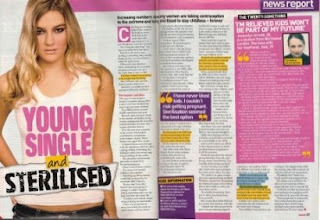 magazine promotes sterilization for women in their 20’s