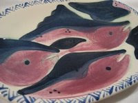 Ceramic Plate by Toni Maury
