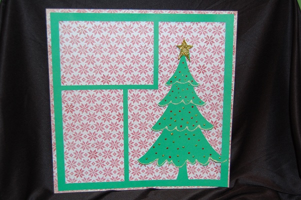 She's a Sassy Lady: Laser Cut Christmas Tree Layout