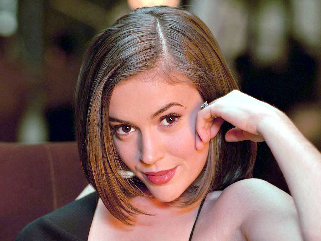 New Background And Wallpapers Pictures Hollywood Celebrity Wallpapers Hot Alyssa Jayne Milano 