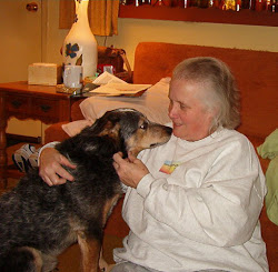 Wiggles Blue Heeler and his mommy, me