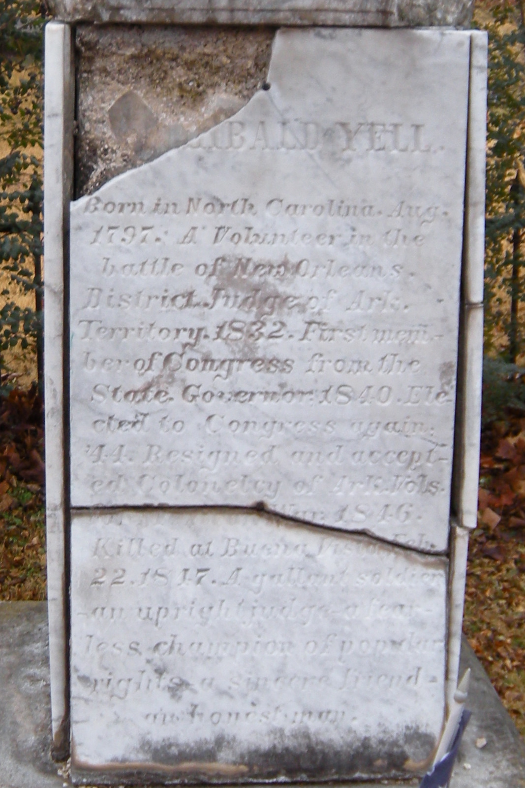 Escape to the Silent Cities My Famous File Archibald Yell