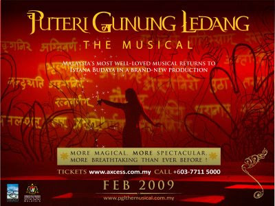 Puteri Gunung Ledang The Musical Season 3 (6-21 February 