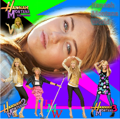 Miley y Hannah - famosos