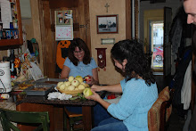 Me & Lori making apple pies