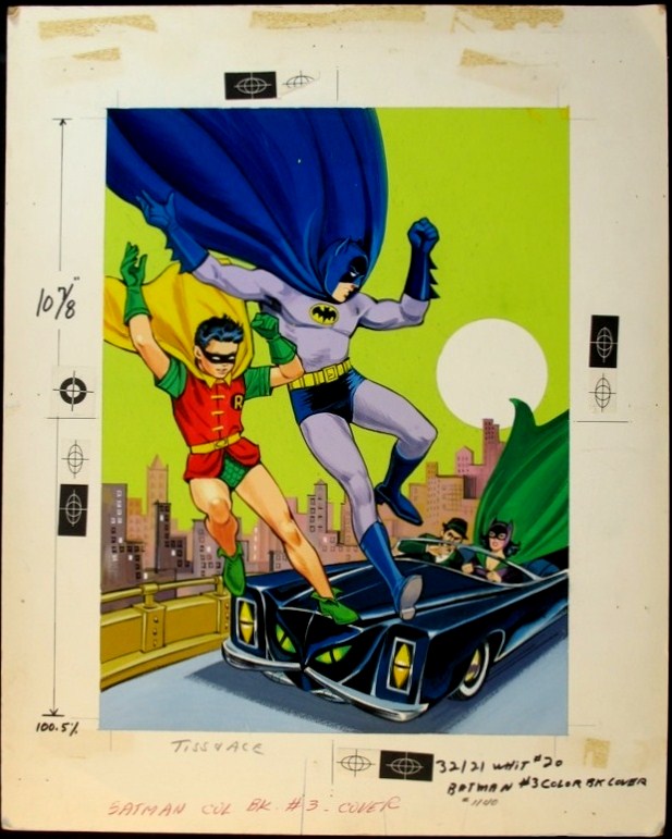 1960s WHITMANN BATMAN COLORING BOOK