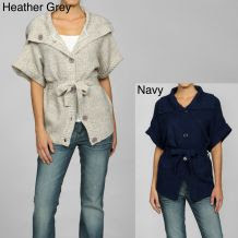 Front Tie Cardigan