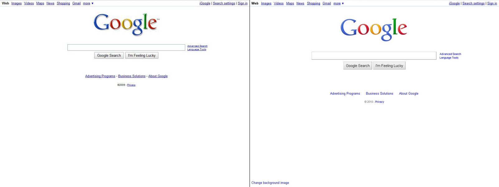 Google In 2012 Modern Gadfly: 2010: Year of the Redesign