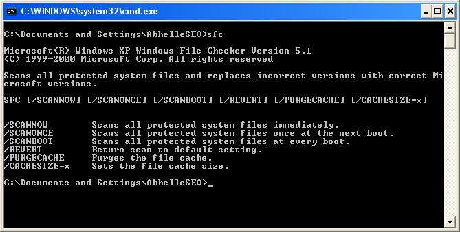 Windows Driver Help: SFC – System File Checker