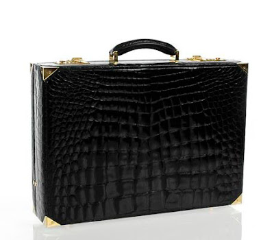 Gucci Crocodile Attache Briefcase - Experience DeLux : Your luxury ...