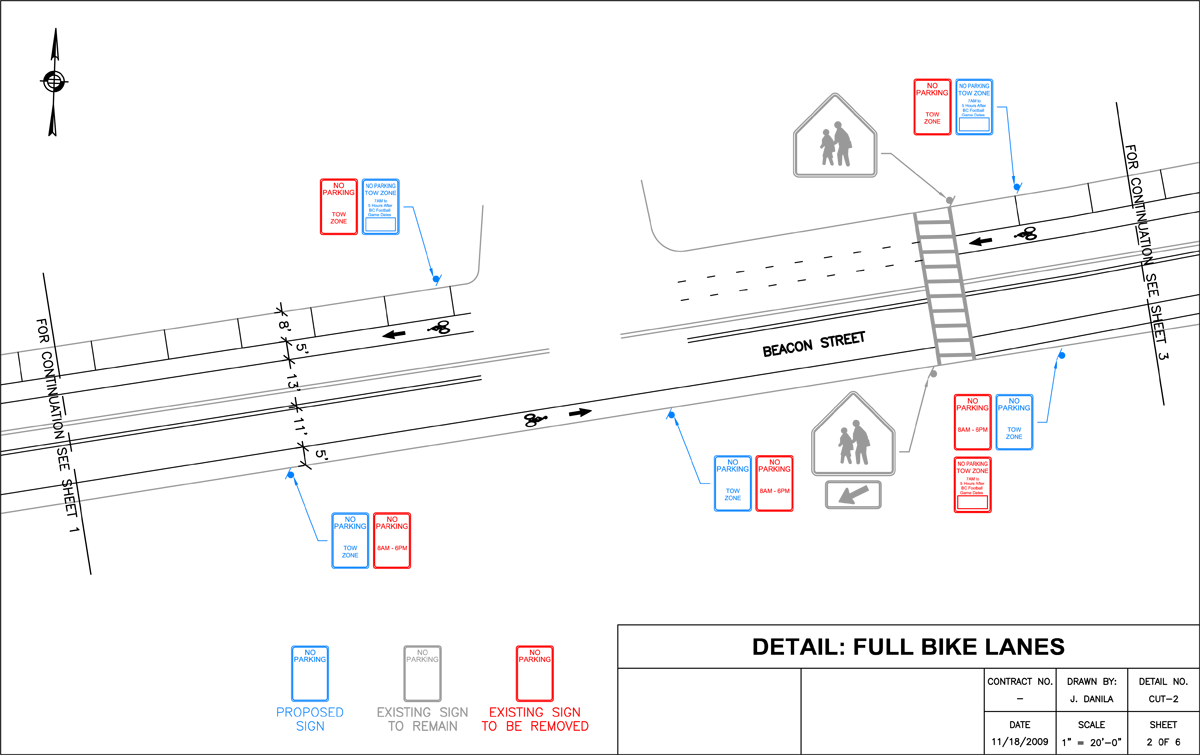 Newton Streets and Sidewalks Rethinking Beacon Street parking to allow