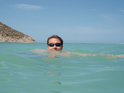 Ryan enjoying the beach