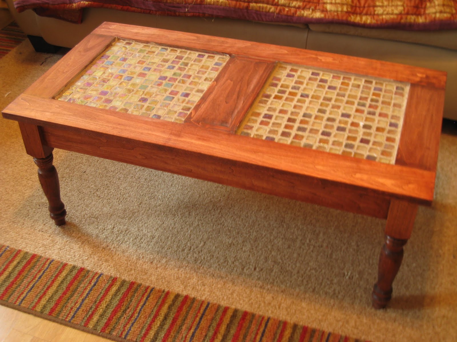 John I. Designs Tiled Coffee Table