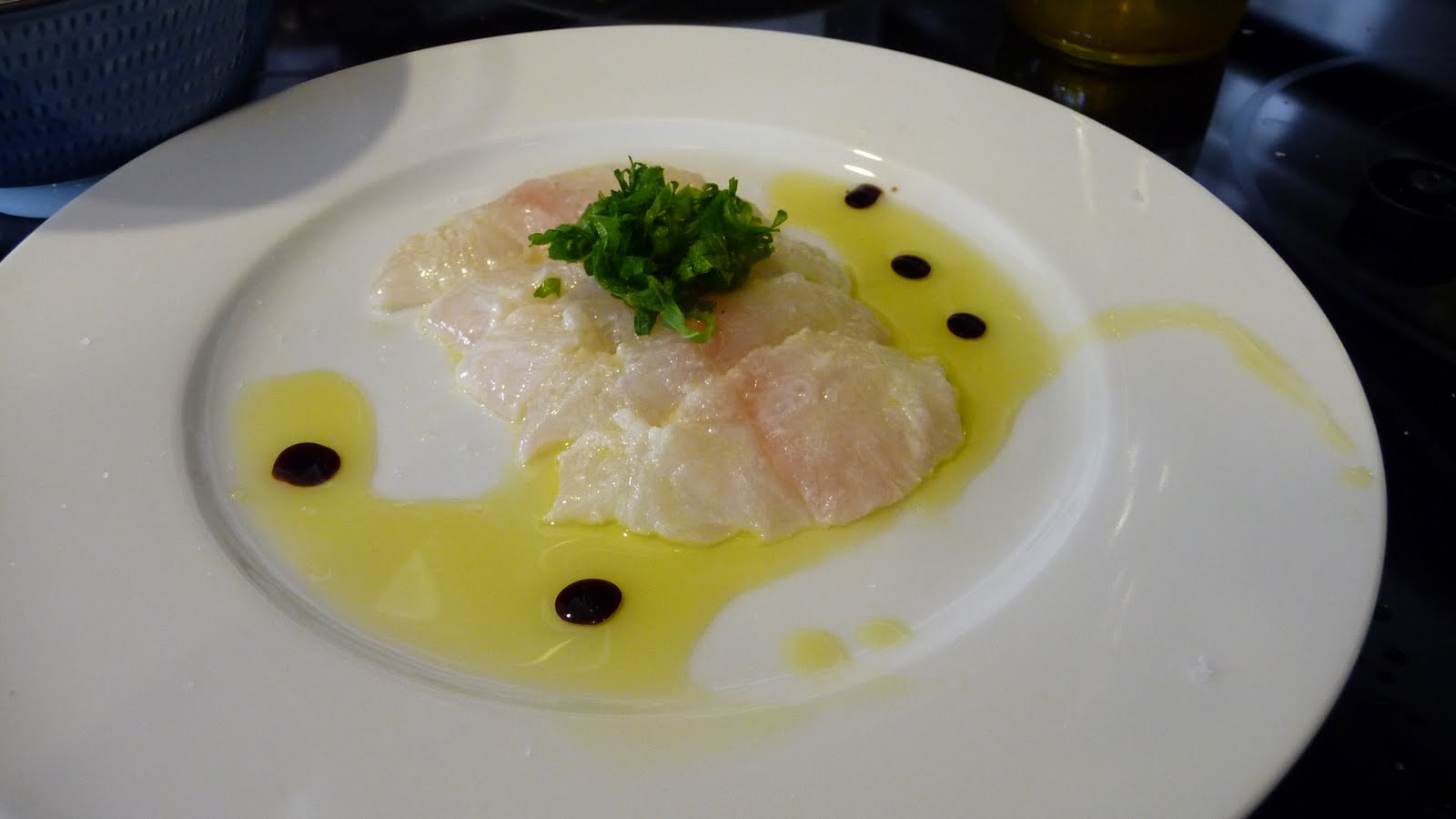 Adventures of an 18 Year Old Foodie Recipe Japanese Fluke Crudo